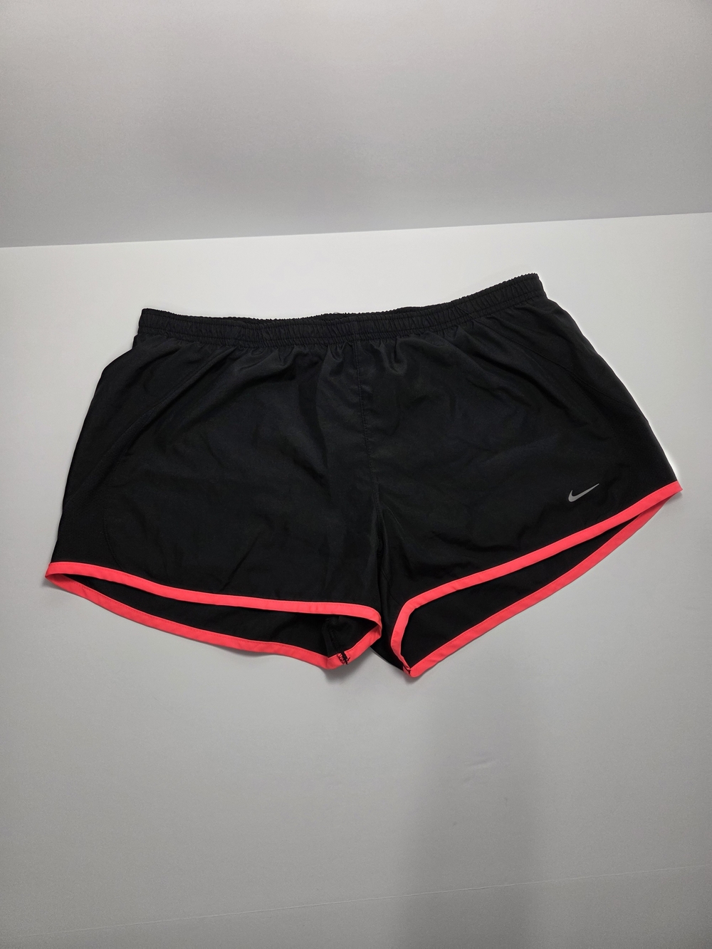 Nike Women’s Black Running Shorts with Pink Trim